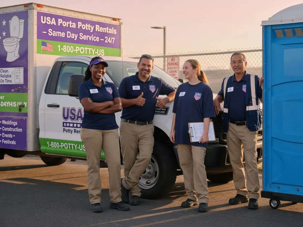 Porta Potty Rental company in Orrstown, PA